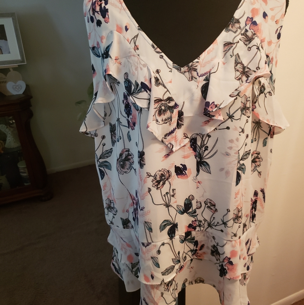 Ivanka Trump sleeveless blouse